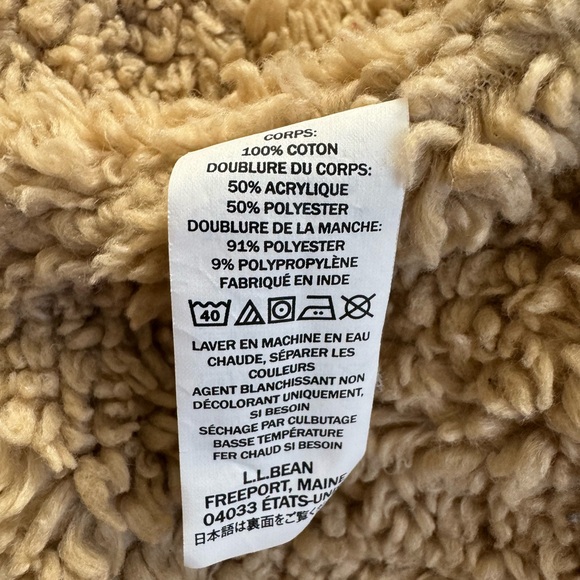 Faux Shearling Lined Scotch Plaid Slightly Fitted Shirt NWOT - Picture 4 of 5